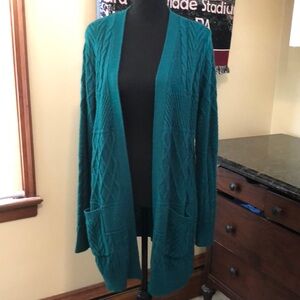 Faded Glory cardigan sweater size XL Ptp  23” length 30”
